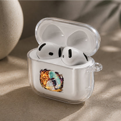 Madara Sinister Smile Protective Apple Airpods 4 Clear Case - Durable Clear Protection