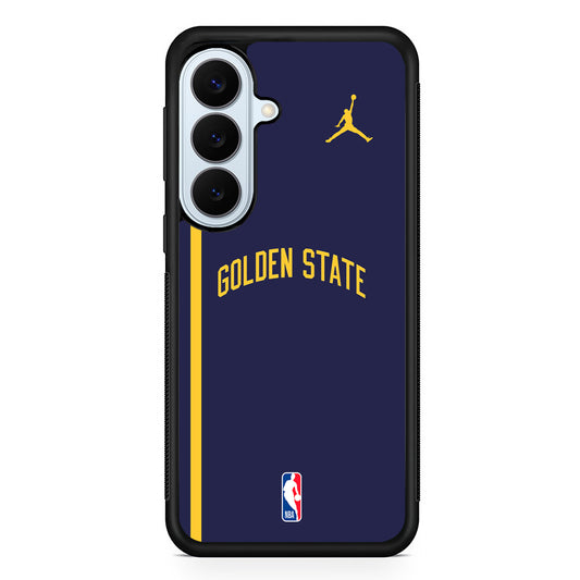 NBA Golden State Warriors Navy Jordan Samsung Galaxy S26 Plus Case | Lightweight Protective Phone Cover