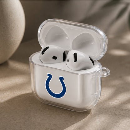 NFL Indianapolis Colts Logo Protective Apple Airpods 4 Clear Case - Durable Clear Protection