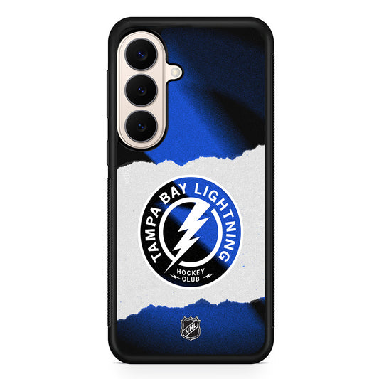 NHL Tampa Bay Lightning Club Samsung Galaxy S26 Case | Durable Protective Rubber Cover
