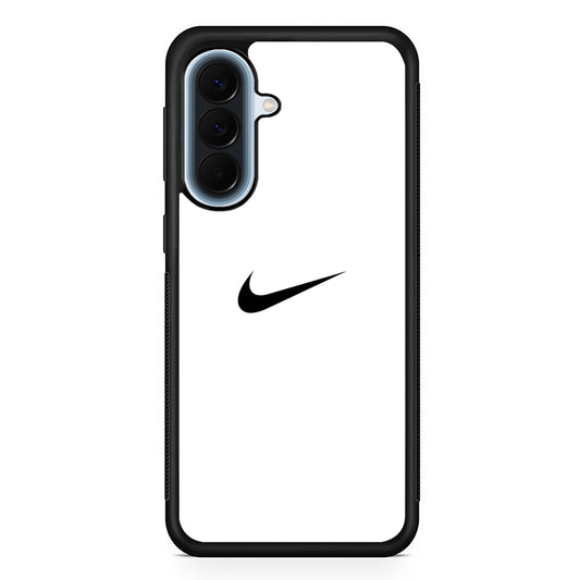 Nike Logo White Simple Samsung Galaxy A57 Case | Slim Samsung Galaxy A57 Protective Case