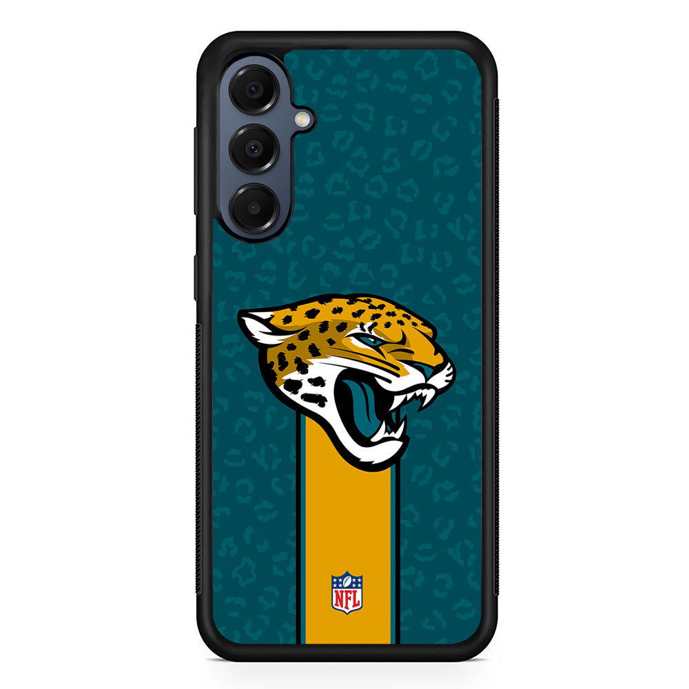 NFL Jacksonville Jaguars Pattern Samsung Galaxy A16 Case | Slim Protective Cover for Samsung Galaxy A16