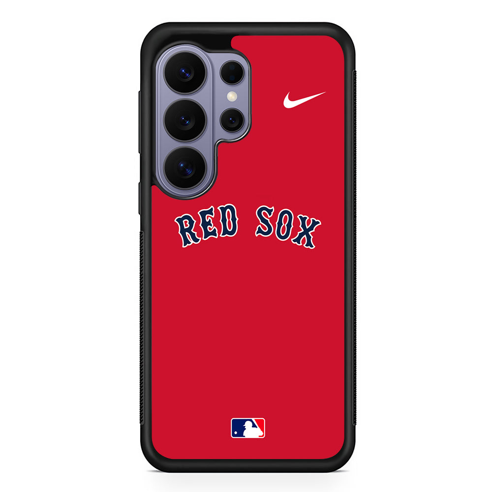 MLB Boston Red Sox Red Nike Samsung Galaxy S26 Ultra Case | Slim Durable Protective Cover