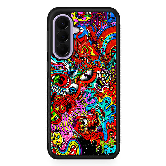 Trippy Aesthetic Colorful Samsung Galaxy A37 Case | Samsung Galaxy A37 Rubber Protective Case