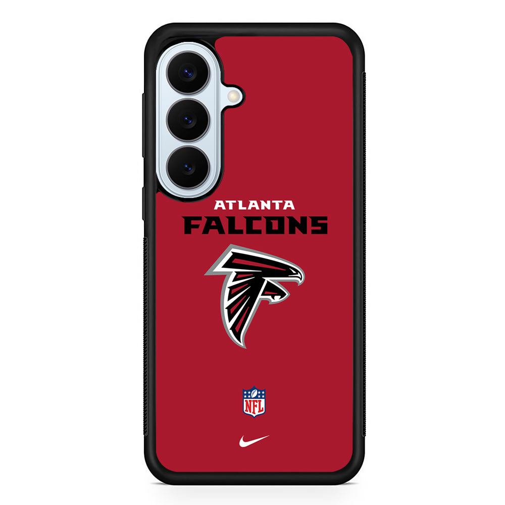 NFL Atlanta Falcons Red Nike Samsung Galaxy S26 Plus Case | Lightweight Protective Phone Cover