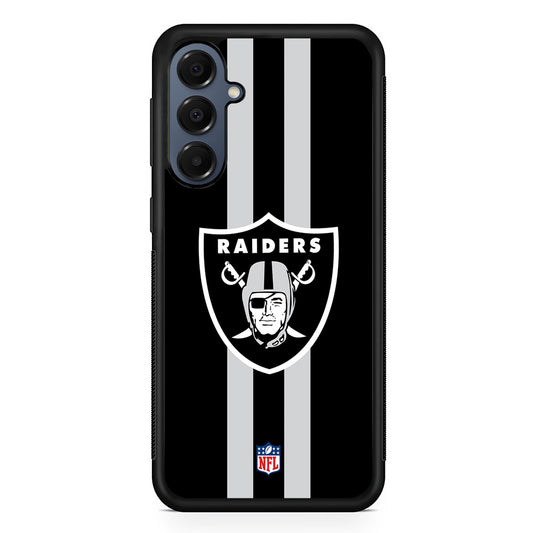 NFL Las Vegas Raiders Black Samsung Galaxy A16 Case | Slim Protective Cover for Samsung Galaxy A16