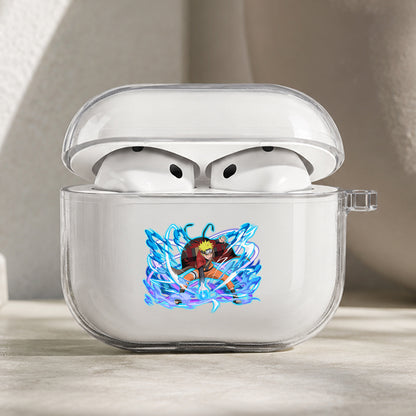 Naruto Rasengan Strike Protective Apple AirPods Pro 3 Clear Case | Shockproof Cover