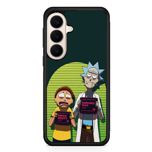 Rick and Morty Prisoner Samsung Galaxy S26 Case | Durable Protective Rubber Cover