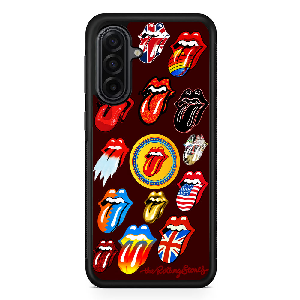 The Rolling Stones Art Samsung Galaxy A17 Case | Durable Rubber Samsung Galaxy A17 Phone Case