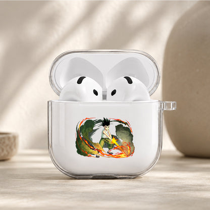 Hunter x Hunter Transformed Gon Protective Apple Airpods 4 Clear Case - Durable Clear Protection