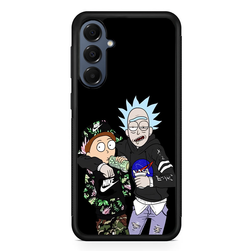 Nike X Nasa Rick and Morty Samsung Galaxy A16 Case | Slim Protective Cover for Samsung Galaxy A16