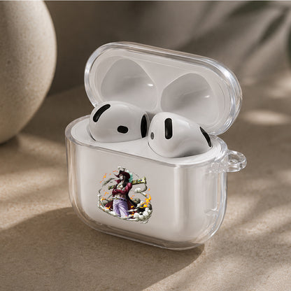 Dracule Mihawk Hawkeye Protective Apple Airpods 4 Clear Case - Durable Clear Protection