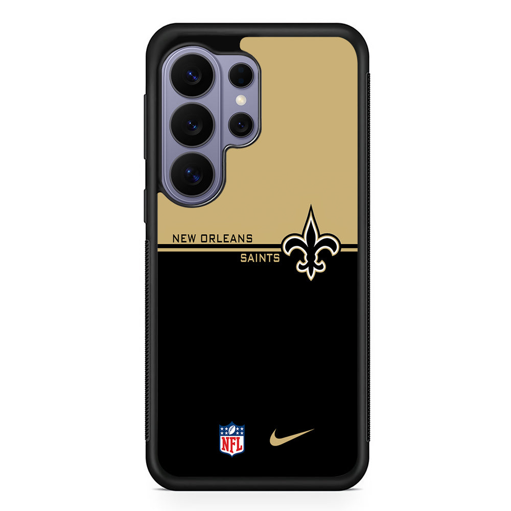 NFL New Orleans Saints Team Nike Samsung Galaxy S26 Ultra Case | Slim Durable Protective Cover