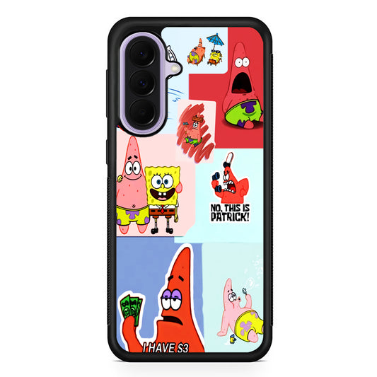 Spongebob Patrick Aesthetic Samsung Galaxy A37 Case | Samsung Galaxy A37 Rubber Protective Case