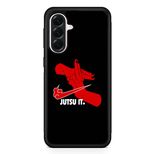 Nike Logo Jutsu It Samsung Galaxy A56 Case | Samsung Galaxy A56 Protective Rubber Case