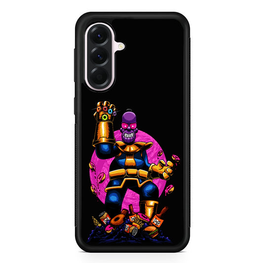 Simpson Homer Thanos Samsung Galaxy A56 Case | Samsung Galaxy A56 Protective Rubber Case