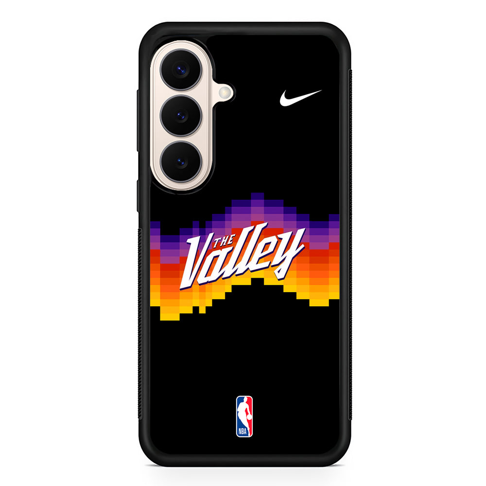 NBA Phoenix Suns Black Nike Samsung Galaxy S26 Case – Slim Protective Phone Cover