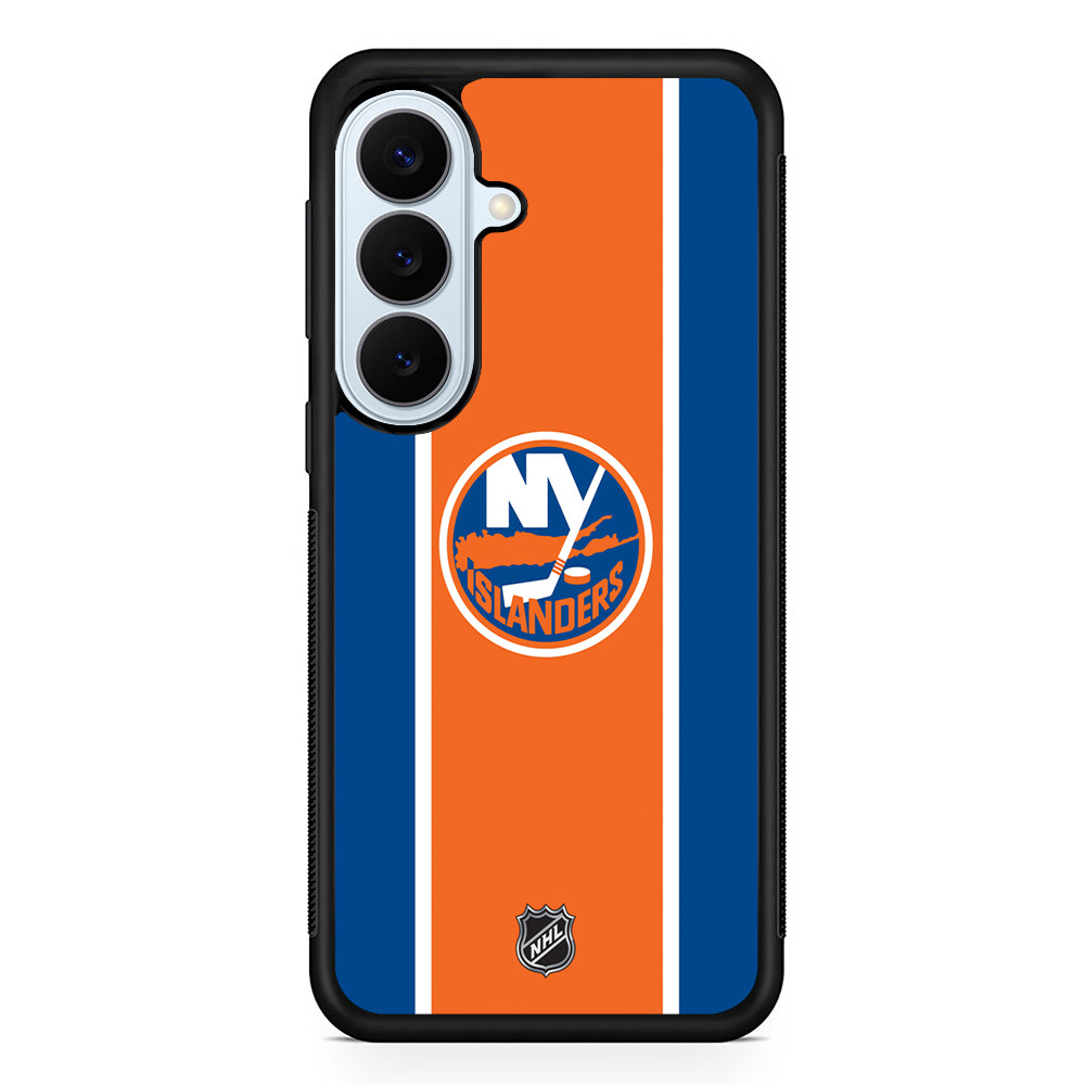 NHL New York Islanders Orange Samsung Galaxy S26 Plus Case | Slim Protective Rubber Cover