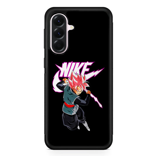 Nike Goku Black Rose Samsung Galaxy A56 Case | Samsung Galaxy A56 Protective Rubber Case