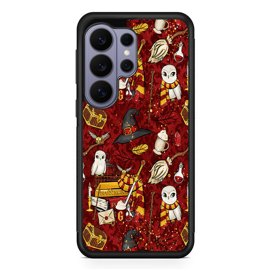 Magic Art Red Samsung Galaxy S26 Ultra Case | Protective Rubber Cover