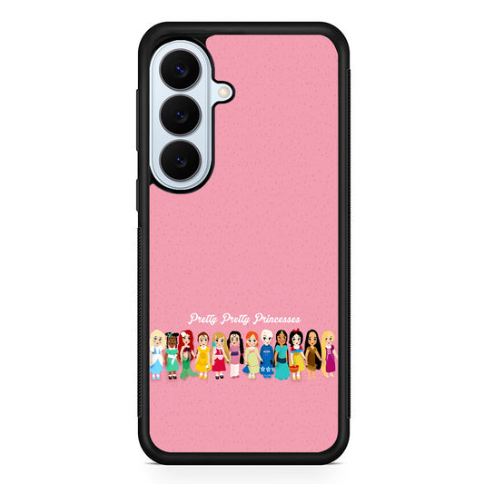 Pretty Pretty Princesses Pink Samsung Galaxy S26 Plus Case | Slim Protective Rubber Cover