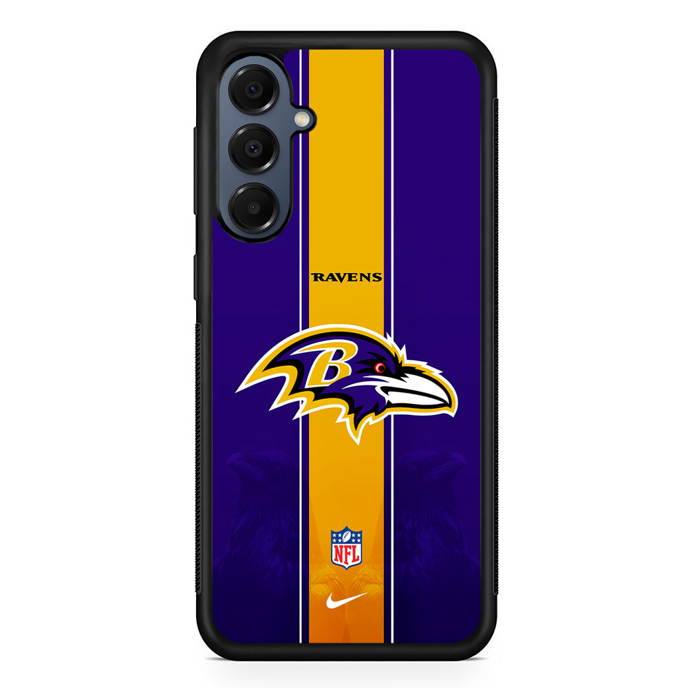 NFL Baltimore Ravens Navy Nike Samsung Galaxy A16 Case | Slim Protective Cover for Samsung Galaxy A16