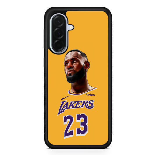 Lebron James Lakers Samsung Galaxy A36 Case | Durable Samsung Galaxy A36 Protective Case