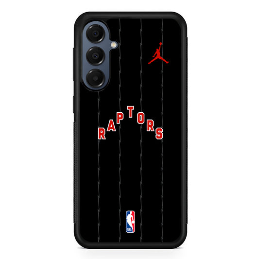 NBA Toronto Raptors Black Jordan Samsung Galaxy A16 Case | Slim Protective Cover for Samsung Galaxy A16