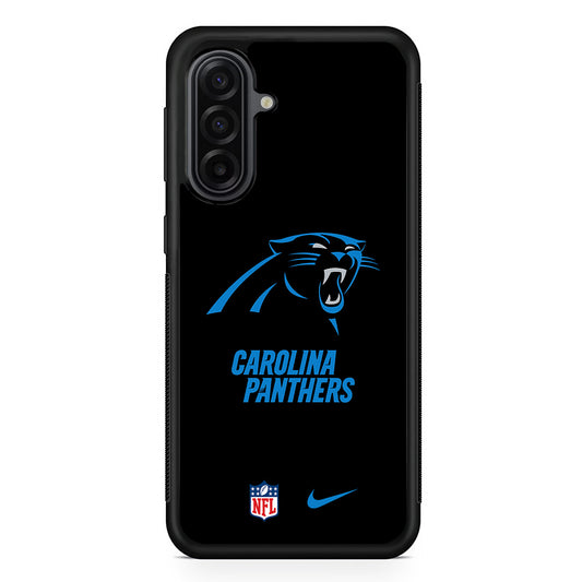 NFL Carolina Panthers Nike Samsung Galaxy A17 Case | Durable Rubber Samsung Galaxy A17 Phone Case