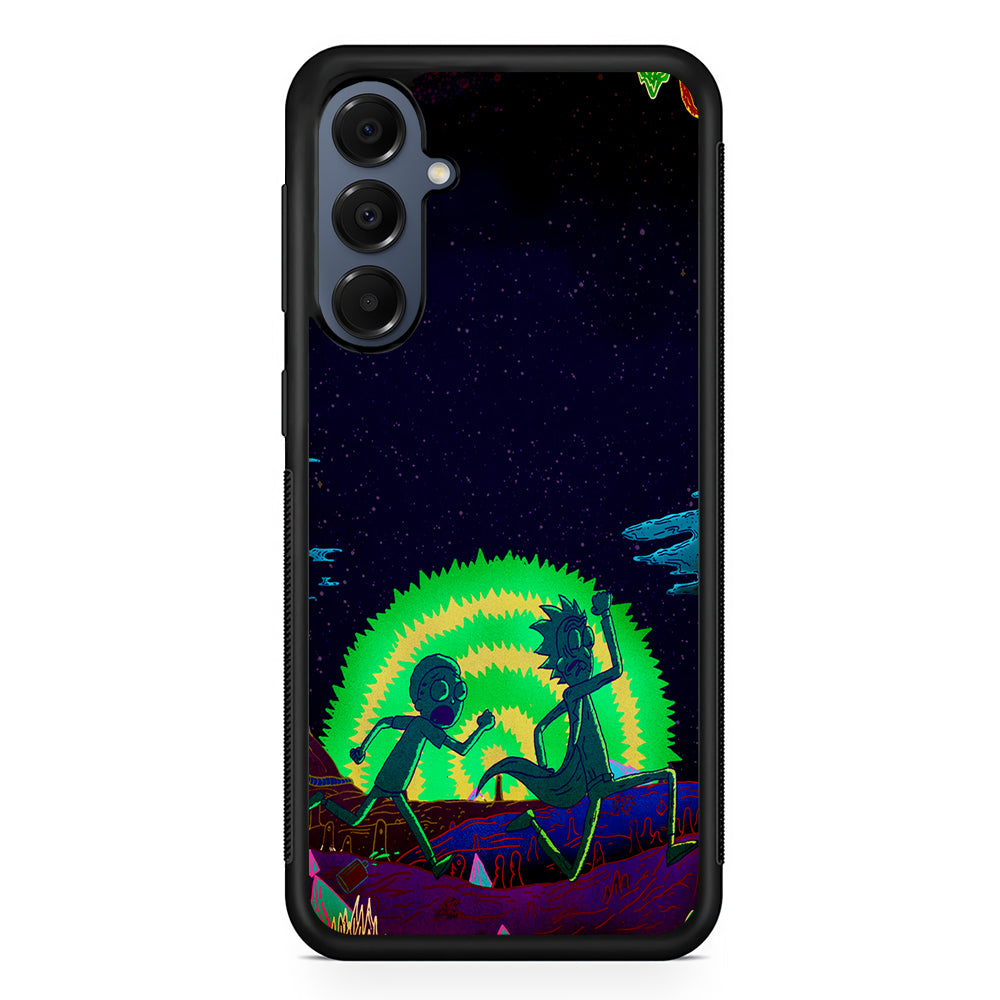 Rick and Morty Green Portal Samsung Galaxy A16 Case | Slim Protective Cover for Samsung Galaxy A16