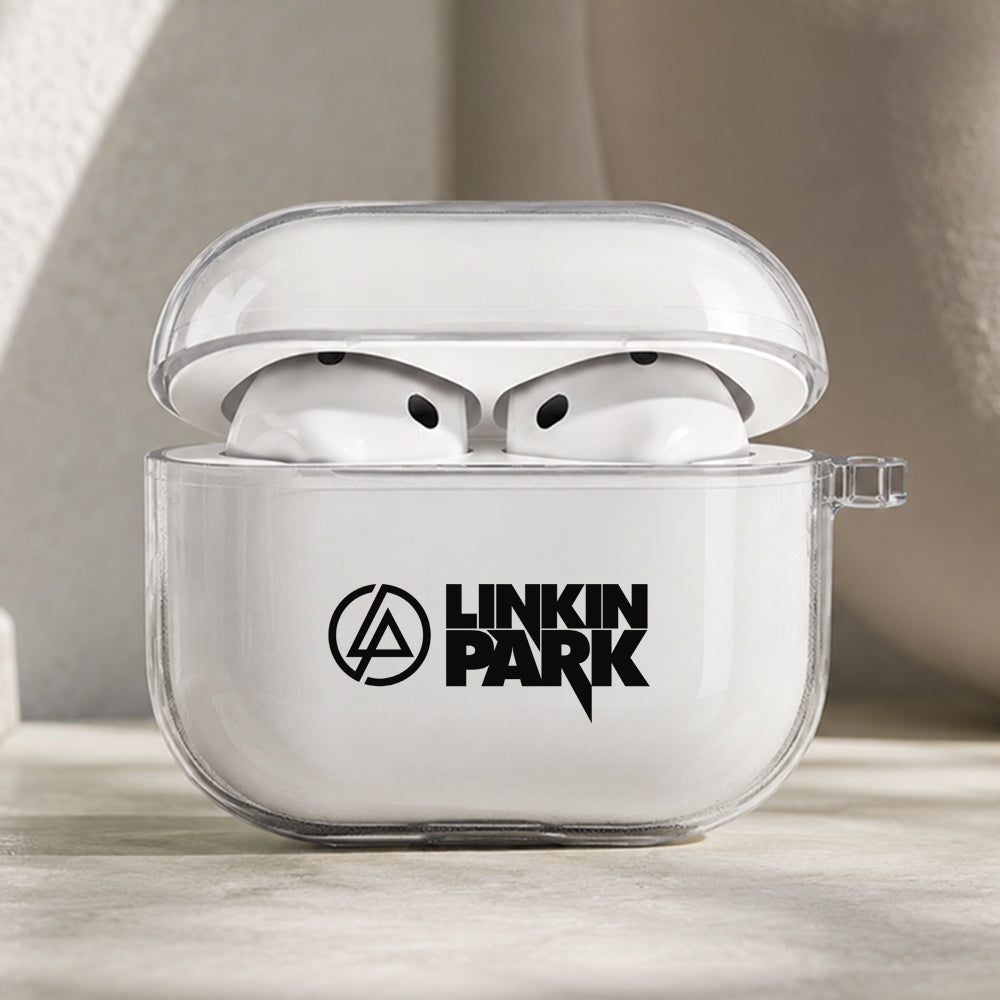 Linkin Park Iconic Protective Apple AirPods Pro 3 Clear Case | Shockproof Cover