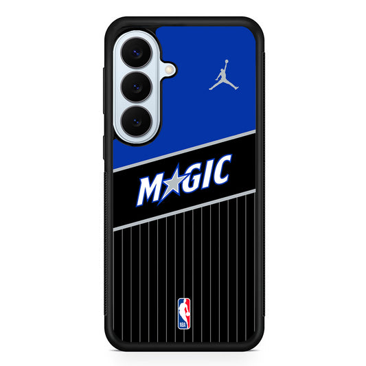 NBA Orlando Magic Black Jordan Samsung Galaxy S26 Plus Case | Lightweight Protective Phone Cover