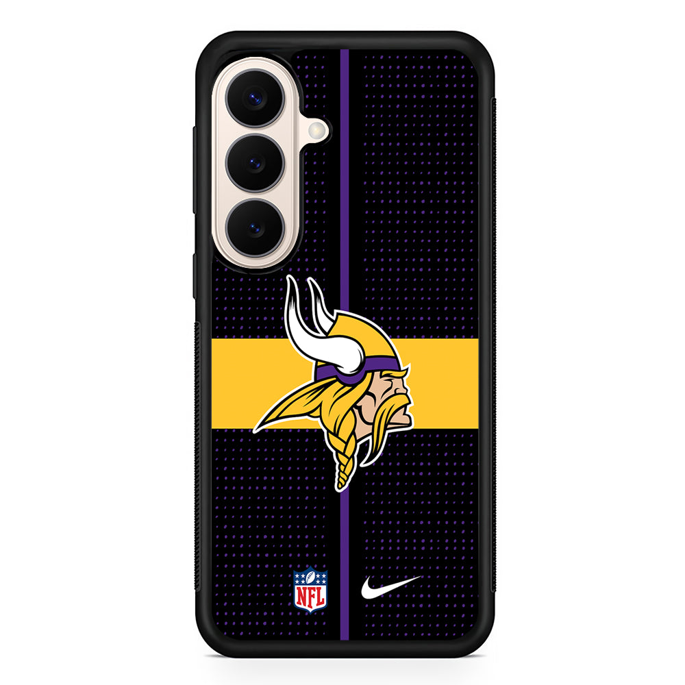 NFL Minnesota Vikings Dot Nike Samsung Galaxy S26 Case – Slim Protective Phone Cover