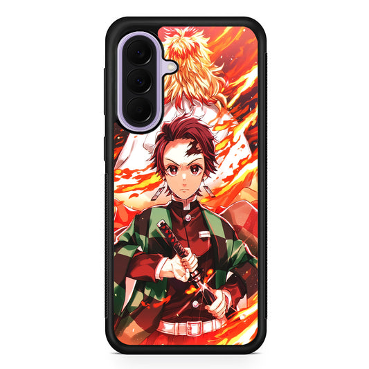 Kimetsu no Yaiba Tanjiro Kamado Samsung Galaxy A37 Case | Samsung Galaxy A37 Rubber Protective Case