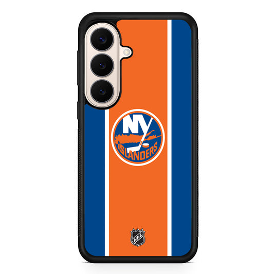 NHL New York Islanders Orange Samsung Galaxy S26 Case | Durable Protective Rubber Cover