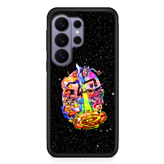 Rick and Morty Galaxy Starlight Samsung Galaxy S26 Ultra Case | Protective Rubber Cover