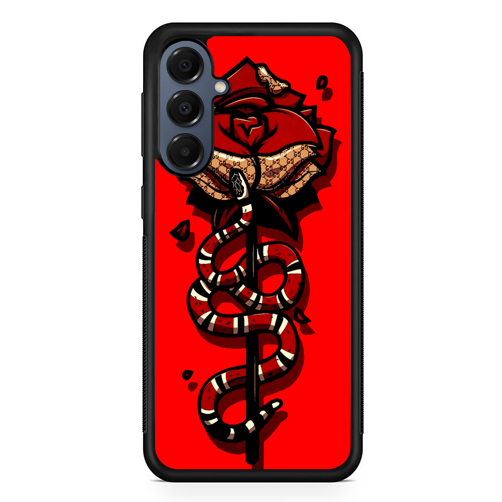 Red Rose Red Snake Samsung Galaxy A16 Case | Slim Protective Cover for Samsung Galaxy A16