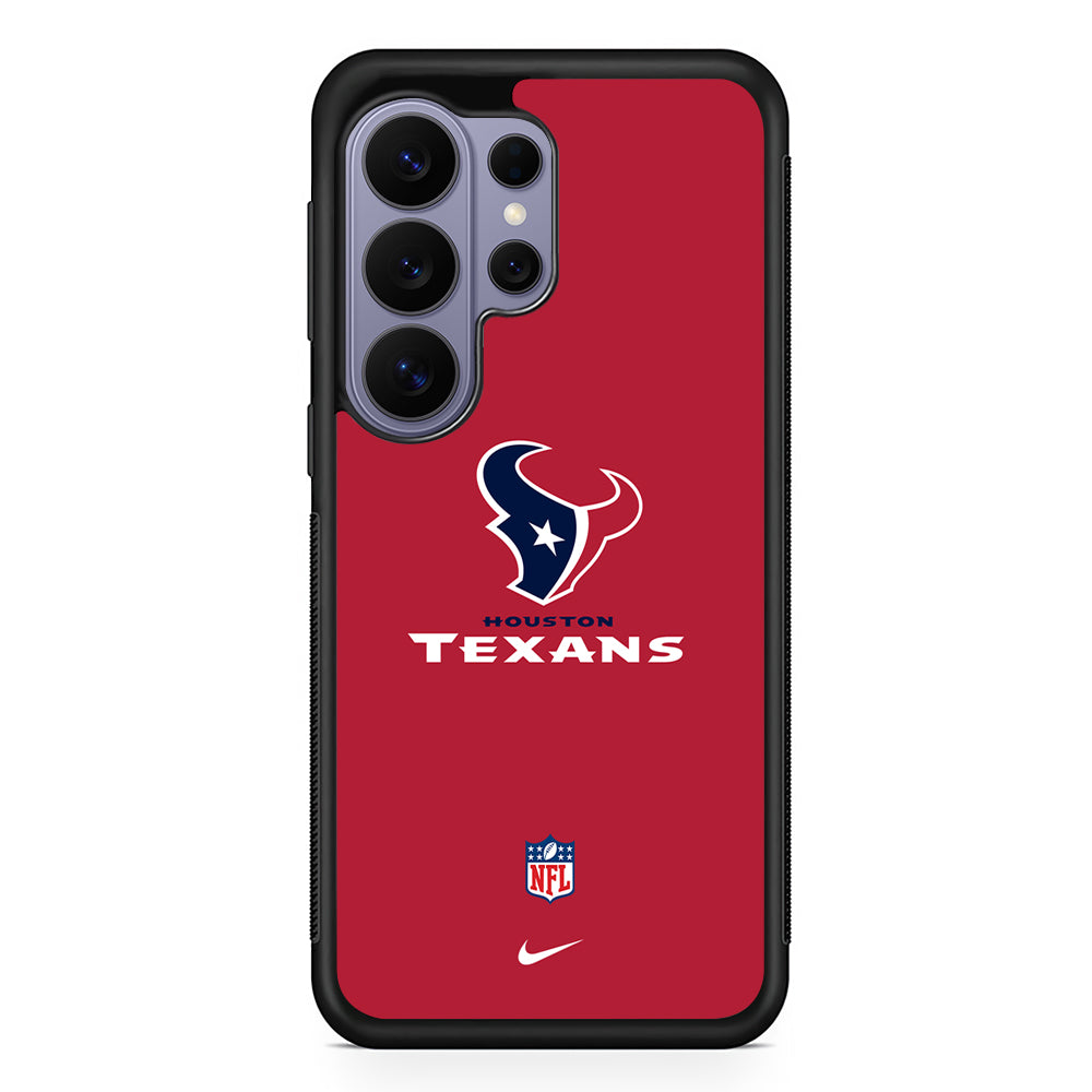 NFL Houston Texans Red Nike Samsung Galaxy S26 Ultra Case | Slim Durable Protective Cover