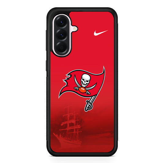 NFL Tampa Bay Buccaneers Nike Samsung Galaxy A56 Case | Samsung Galaxy A56 Protective Rubber Case