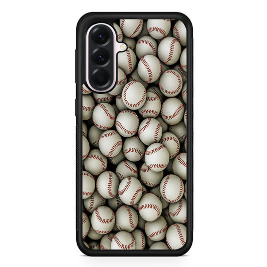 Baseball Ball Pattern Samsung Galaxy A56 Case | Samsung Galaxy A56 Protective Rubber Case