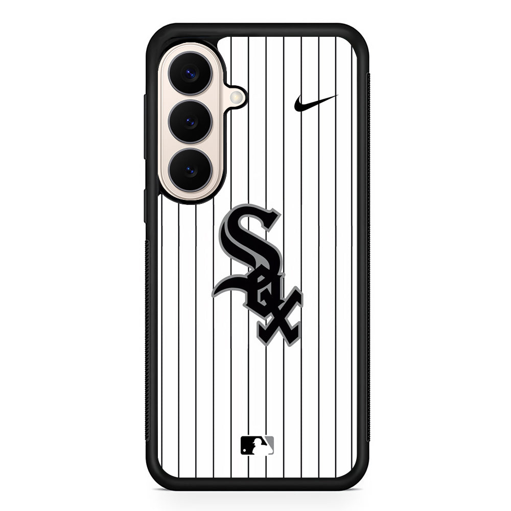 MLB Chicago White Sox White Nike Samsung Galaxy S26 Case – Slim Protective Phone Cover