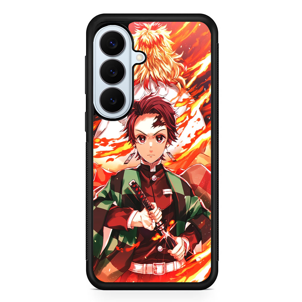 Kimetsu no Yaiba Tanjiro Kamado Samsung Galaxy S26 Plus Case | Slim Protective Rubber Cover