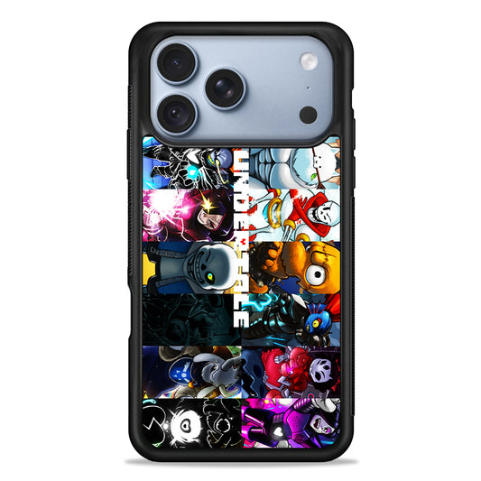 Undertale Collage Art iPhone 18 Pro Case - iPhone 18 Pro Silicone Case