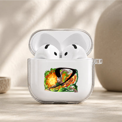 Hunter x Hunter Awakened Gon Protective Apple Airpods 4 Clear Case - Durable Clear Protection