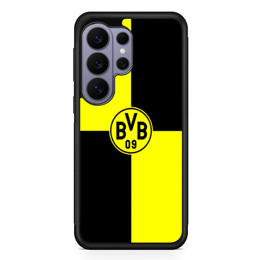 Borussia Dortmund Logo Club Samsung Galaxy S26 Ultra Case | Protective Rubber Cover