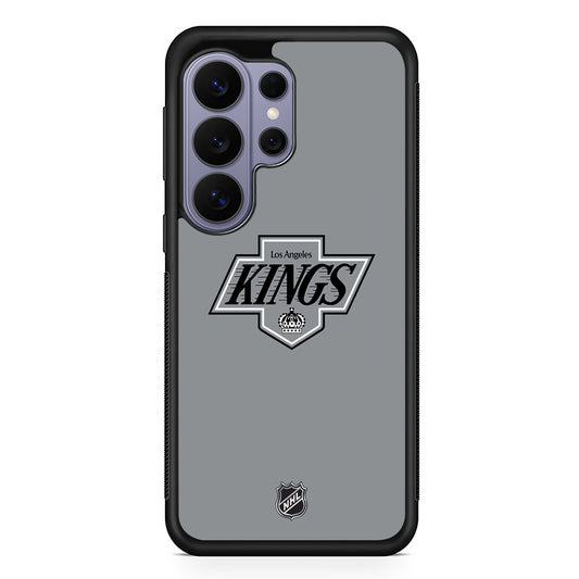 NHL Los Angeles Kings Gray Samsung Galaxy S26 Ultra Case | Protective Rubber Cover