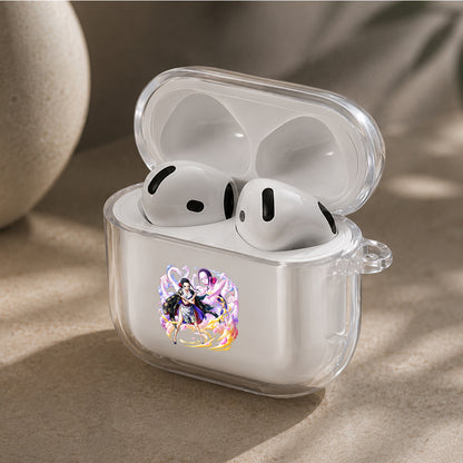 Nico Robin Blossoming Fury Protective Apple Airpods 4 Clear Case - Durable Clear Protection