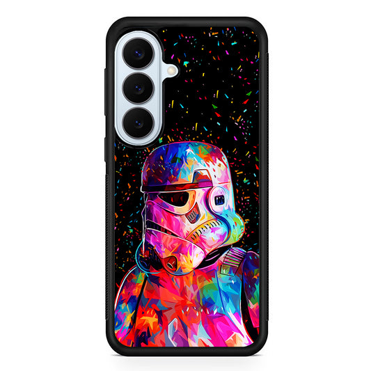 Star Wars Stormtrooper Colorful Samsung Galaxy S26 Plus Case | Slim Protective Rubber Cover