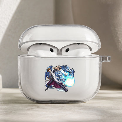 Yu-Gi-Oh Seto Kaiba Protective Apple AirPods Pro 3 Clear Case | Shockproof Cover