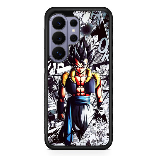 Gogeta Comic Collage Samsung Galaxy S26 Ultra Case | Protective Rubber Cover